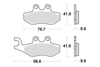SBS Brakepads Ceramic (786HF) – bilde 2