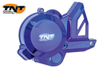 TNT Flywheel Deksel Blå Derbi Senda 06- / Aprilia RXSX 06- / Gilera SMT – bilde 1