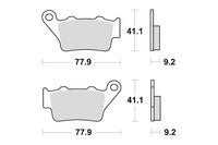 SBS Brakepads Karbon Tech Bak – bilde 2