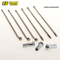 Haan wheels Haan OEM spokeset RM/YZ85 Bak 16" – bilde 1