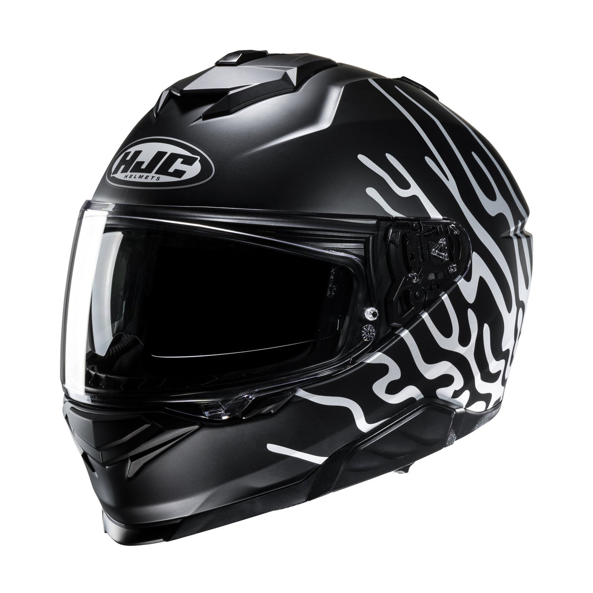 HJC Hjelm i71 Celos MC5SF Flat Svart/Hvit
