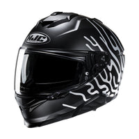 HJC Hjelm i71 Celos MC5SF Flat Svart/Hvit – bilde 1