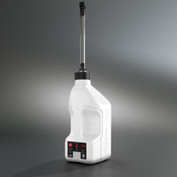 Tuff Jug Bensinkanne 10 L Hvit med standardkork og Auto-Stop-tut (GEN 3) – bilde 1