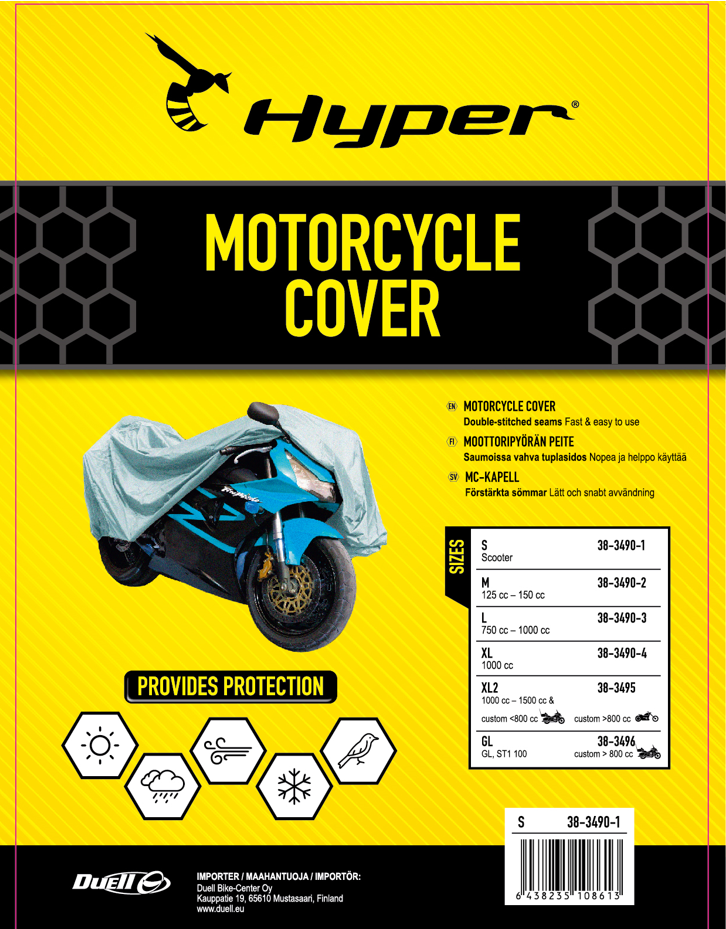 Hyper Deksel Mc XL 246x104x127cm