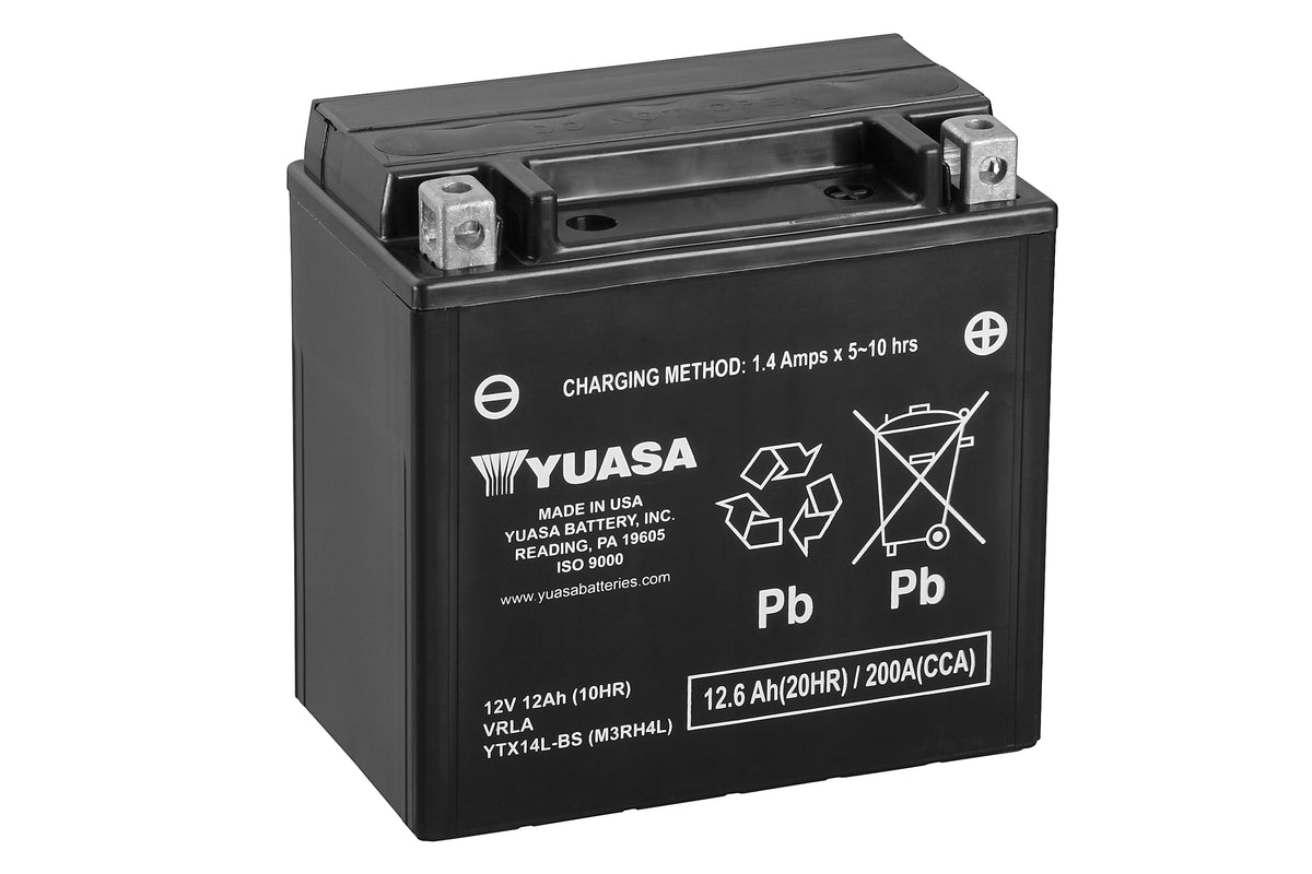 Yuasa Batteri YTX14L-BS (cp)