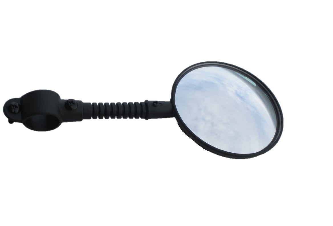 Tec-X Speil Høyre/Venstre Universal Svart Wide angle Clamp-type Bendable-arm