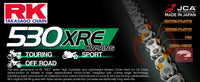 RK Japan RK 530XRE XW-ringchain +CLF(rivet l.) – bilde 1