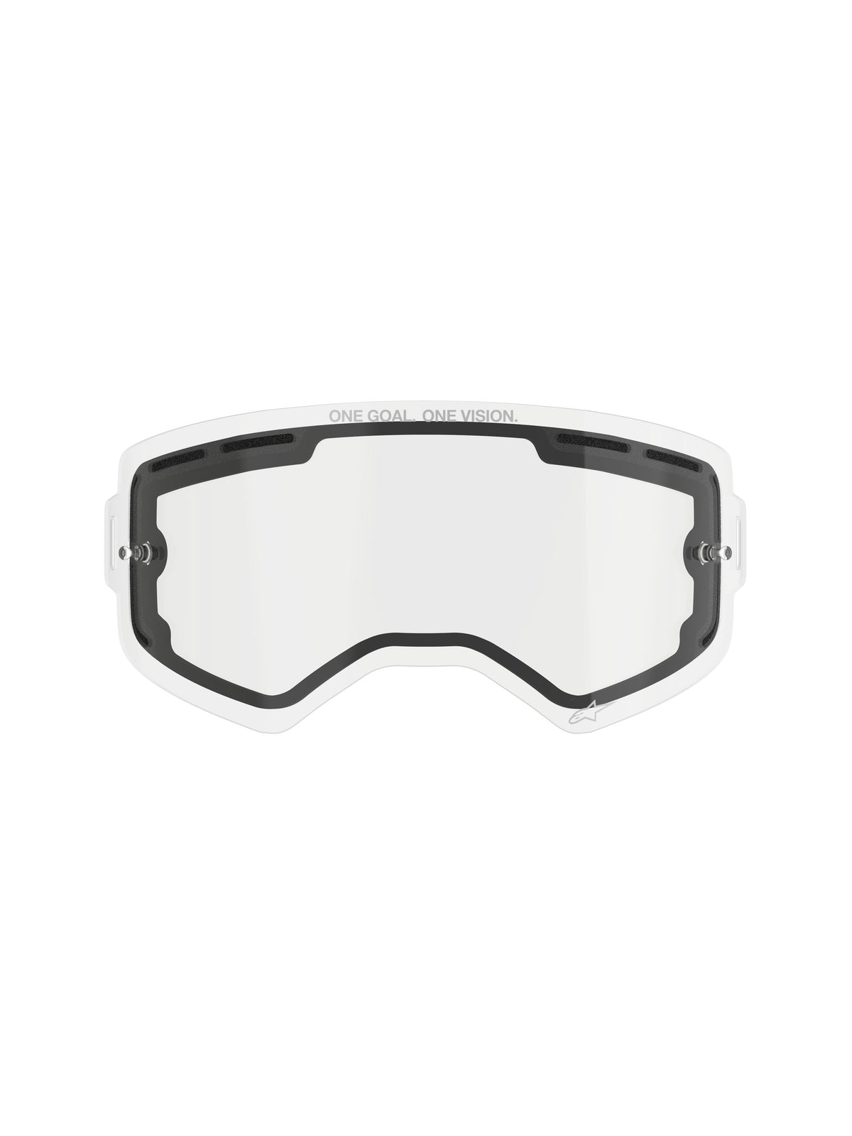 Alpinestars Supertech DOUBLE PANE LENS Klar