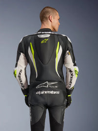 Alpinestars Skinn suite 1-pcs GP Tech v5 Svart/Hvit/Fluo Gul – bilde 5