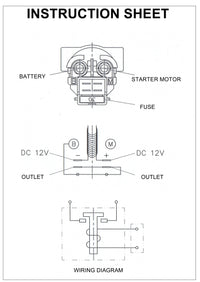 Hyper Sixty5 Starter relay 12v30a – bilde 1