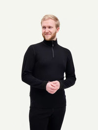 Svala Shirt Merino Extreme Zip-Neck Svart – bilde 3