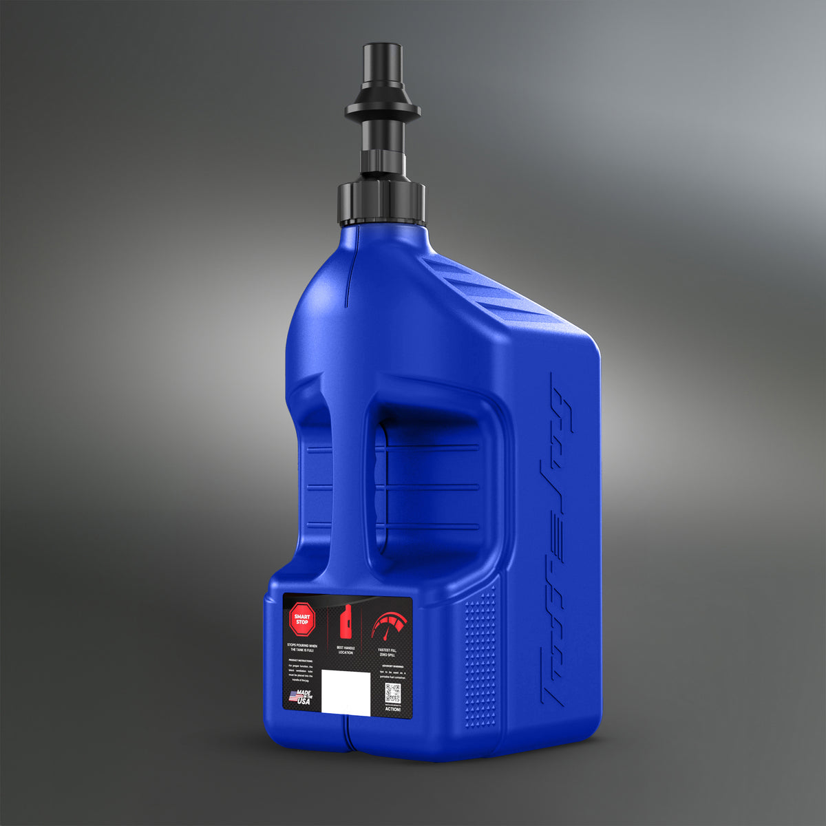 Tuff Jug Bensinkanne 20 L Blå med sort Ripper Cap (GEN 3)