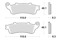 SBS Brakepads Sintered Bak – bilde 2