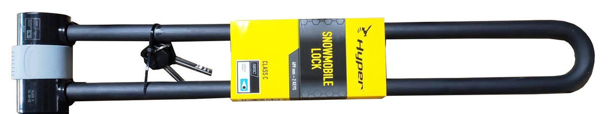Hyper Snowmobile Lås 520mm 2 keys (SBSC-certified)