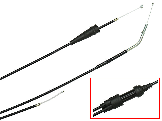 Tec-X Throttle Kabel Derbi Senda 06- / Aprilia RXSM 06- / Gilera RCRSMT 06-