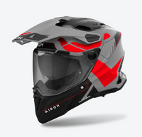 Airoh Hjelm Commander 2 Reveal Rød Fluo Matt XL – bilde 1