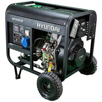HYUNDAI DHY6000LEK Strømaggregat 5300W - El. start - Diesel – bilde 1