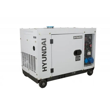 HYUNDAI DHY8600SE Strømaggregat 6300W - El.Start, Forvarming