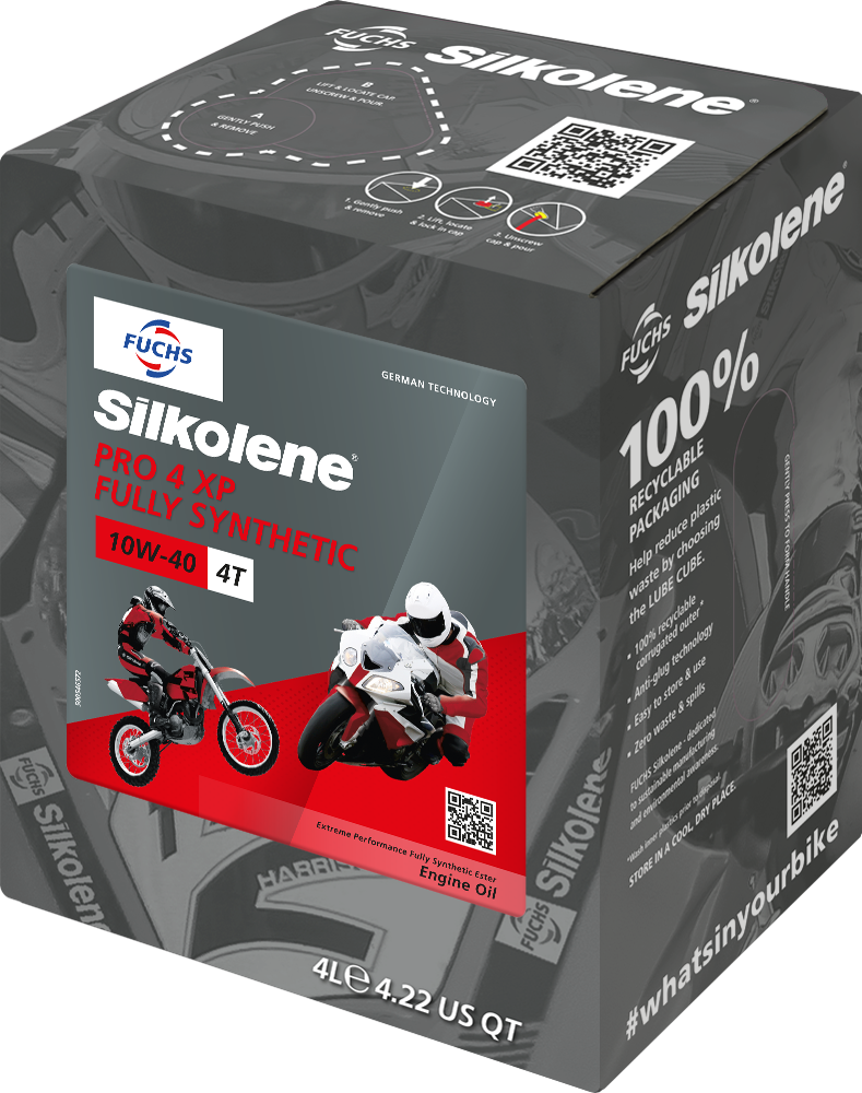 Silkolene Pro 4 10W-40 XP 4L CUBE (4)