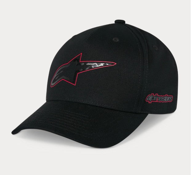 Alpinestars Caps Karbon Fiber Snapback Svart One Size