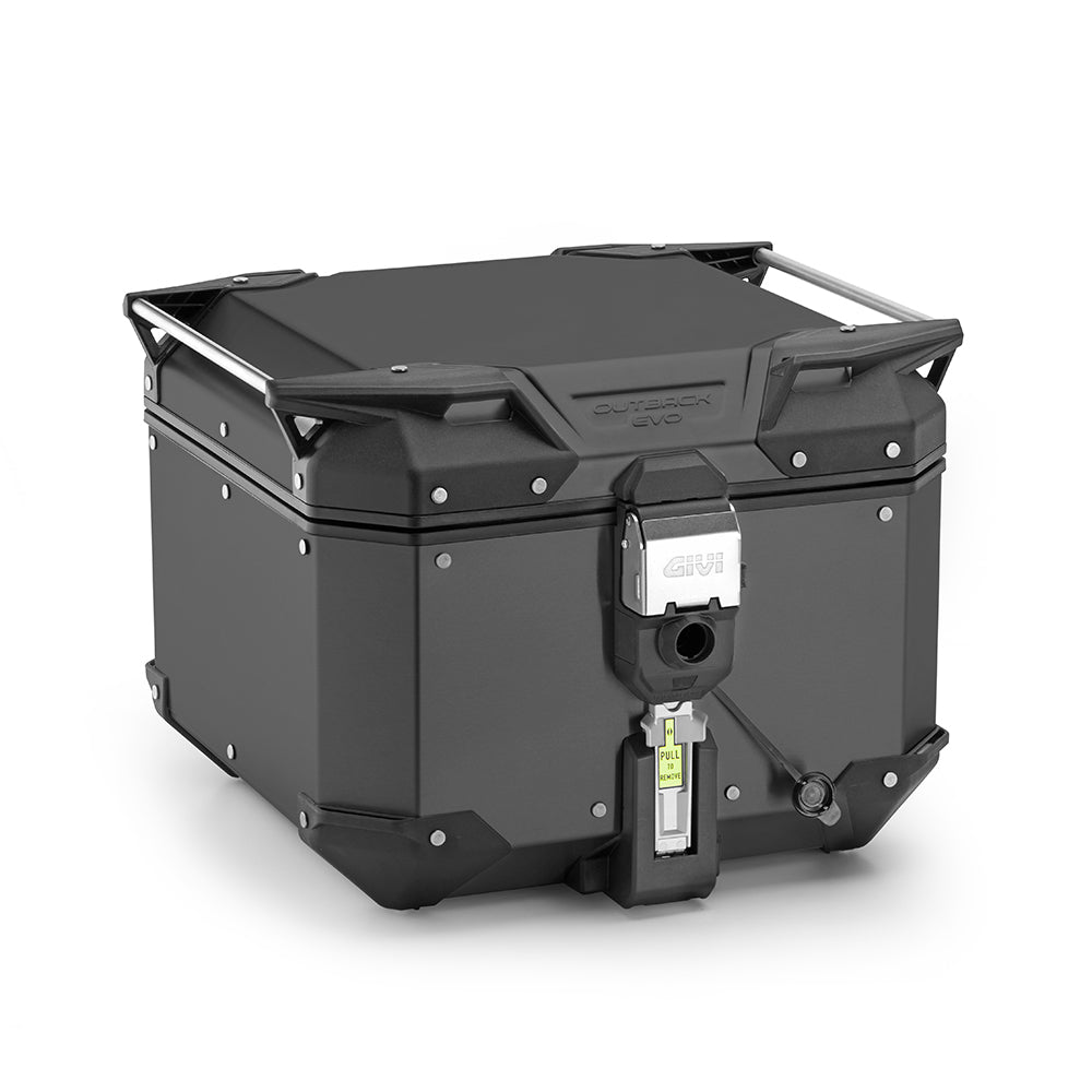 Givi Trekker Outback EVO Svart alum. Koffert 42 ltr sold without Lås Monokey