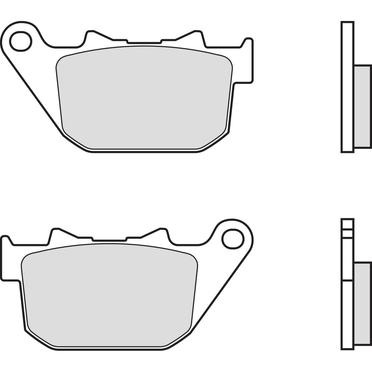 Brembo Brakepads Sintered Bak Vei