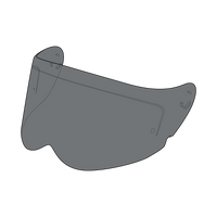Simpson Venom/Speed Visir Lys Tint – bilde 1