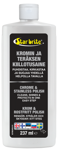 Star brite Star brite Chrome & Rustfritt Polish 250ml