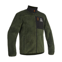 AMOQ Density Fleecejakke Grønn/Sort 2XL – bilde 3