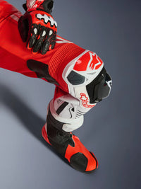 Alpinestars Skinn suite 1-pcs GP Tech v5 Fluo Rød/Hvit – bilde 5