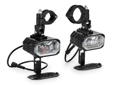 Puig Approved Mist Auxiliary Lights Sett + Clamps