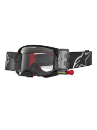 Alpinestars Goggles Supertech Firma Roll-Off Svart Silver Klar – bilde 1