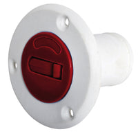 Osculati deck filler nylon Bensin Rød 50mm – bilde 1