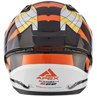 APEX Hjelm FI100 Bee Glanset Sort Junior YM 53-54 cm – bilde 2