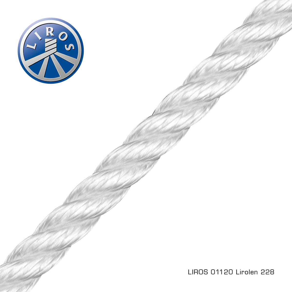 Liros Lirolen Hvit 12mm x 200m