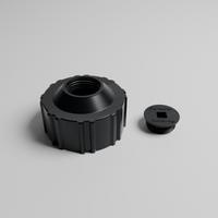 Tuff Jug Standardkork med plugg Sort (GEN 3) – bilde 1