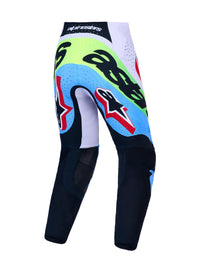Alpinestars Bukse Supertech Dyna Lilla/Grønn Fluo/Svart – bilde 2