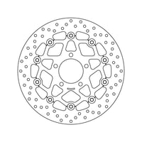 Brembo Serie Oro brakedisc floating – bilde 1