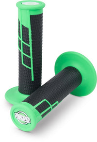 Pro Taper Protaper Grep Clampon 1/2 Waffle Neon Grønn/Svart – bilde 3