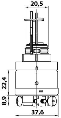 Osculati Starter switch JOHN/EVIN – bilde 2