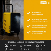 Güde GBT 50.1 - Proff Byggavfukter – bilde 6