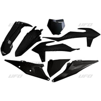 UFO Plastic Sett 5-parts KTM SX/SXF125-450 19-22 Svart 001 – bilde 1