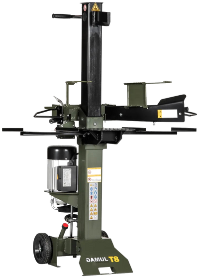 Lumag 8000kg Vedkløyver Vertikal - Gamul T8