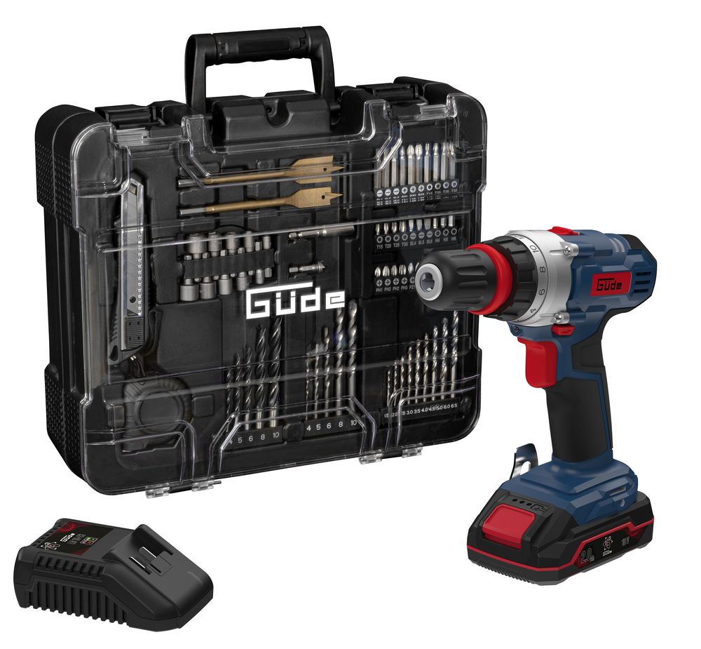 Güde Skrutrekker BS 18 - Sett 126 deler