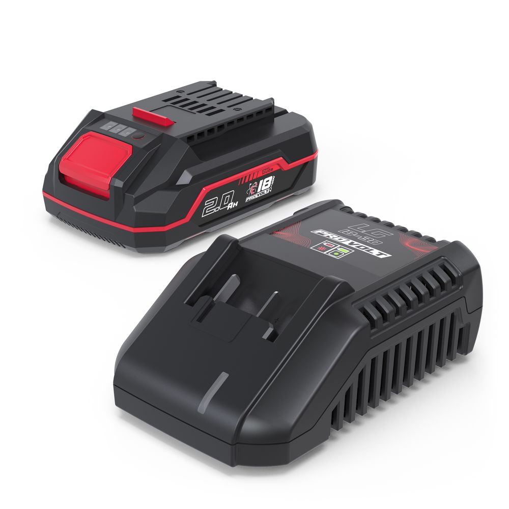 Güde Starter-kit Lader og Batteri LGAP 18-3020 P (2,0Ah)