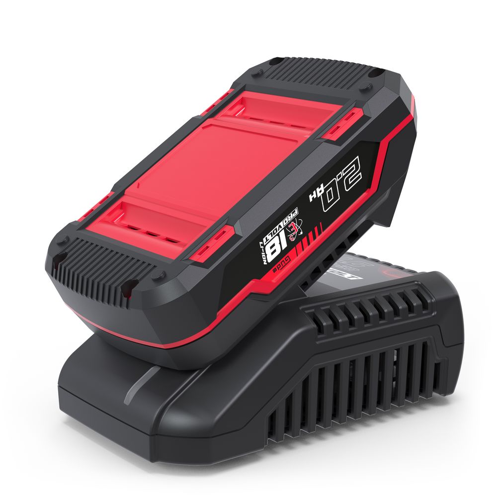 Güde Starter-kit Lader og Batteri LGAP 18-3020 P (2,0Ah)
