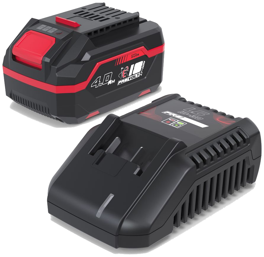 Güde Starter-kit Lader og Batteri LGAP 18-3040 P (4,0Ah)
