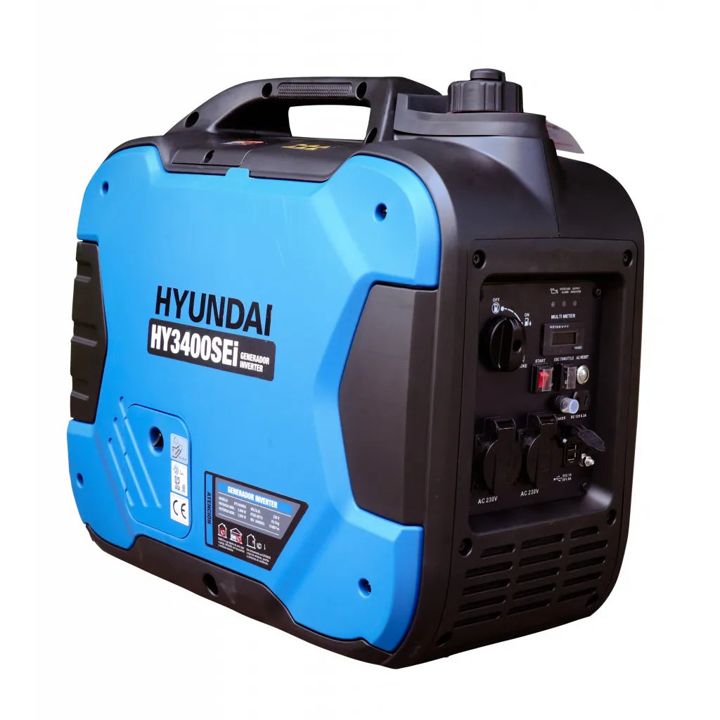 HYUNDAI HY3400SEi Inverter Aggregat 3400W - Elektrisk start