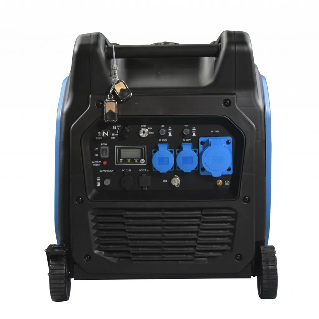 HYUNDAI HY6500SEi Inverter Aggregat 6500W El.St, Fj.Ko, ATS