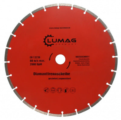 Lumag Diamantskive 350mm Segmentert til STM350-serien